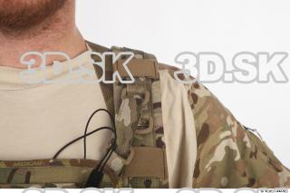 Soldier in American Army Military Uniform 0048
